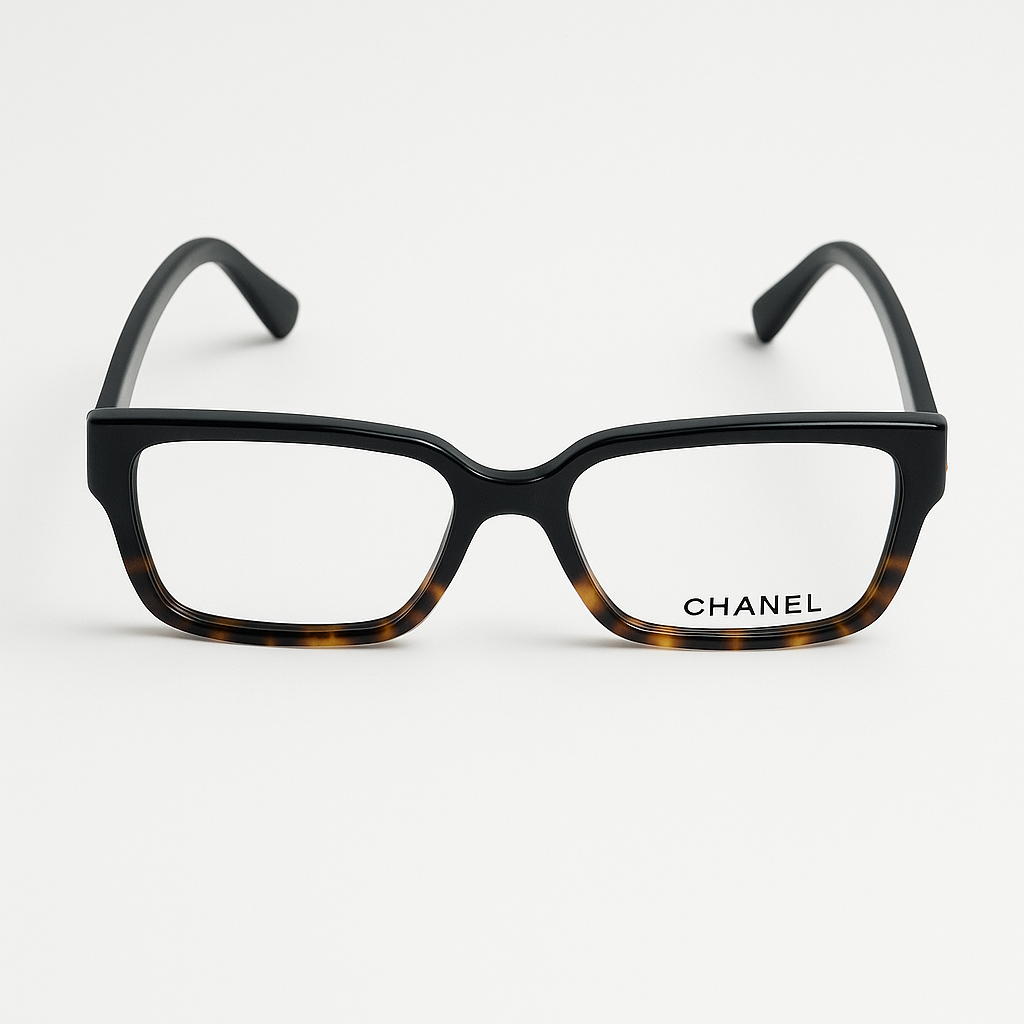 CHANEL Bril - Ombre Luipaardprint