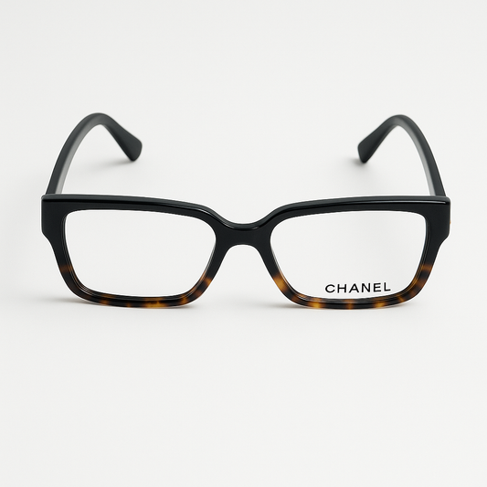 CHANEL Bril - Ombre Luipaardprint