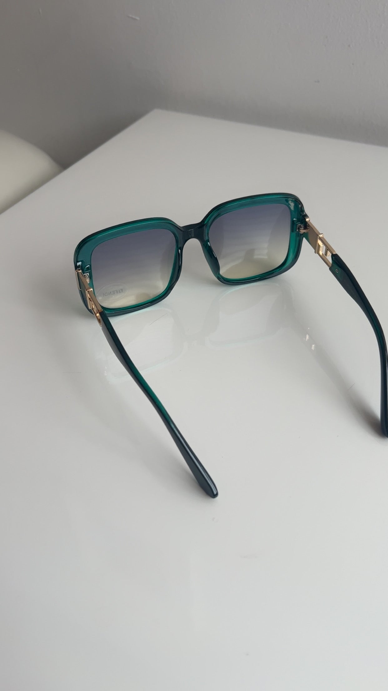 FENDI Zonnebril - Groen