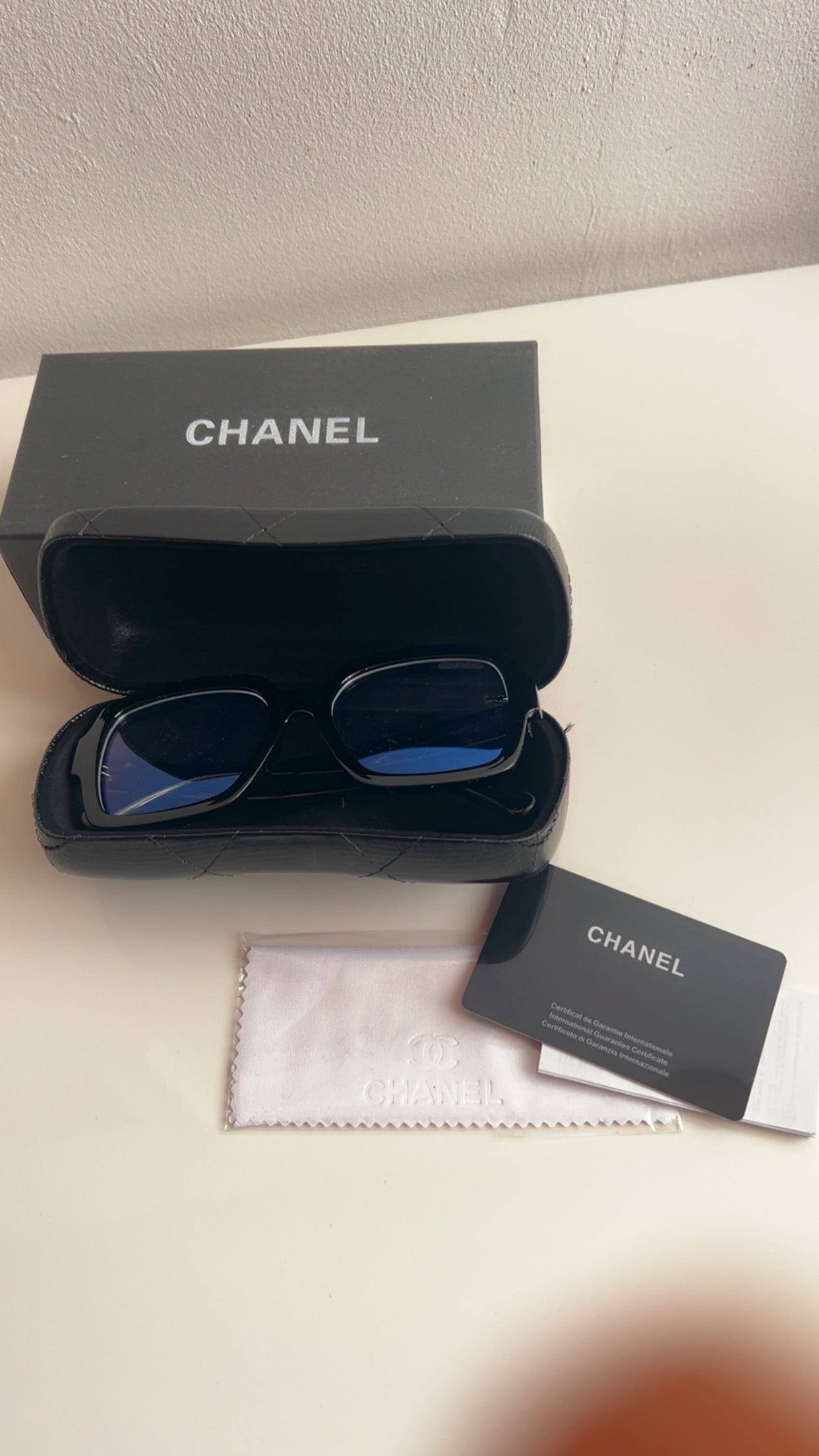 CHANEL Bril - Zwart